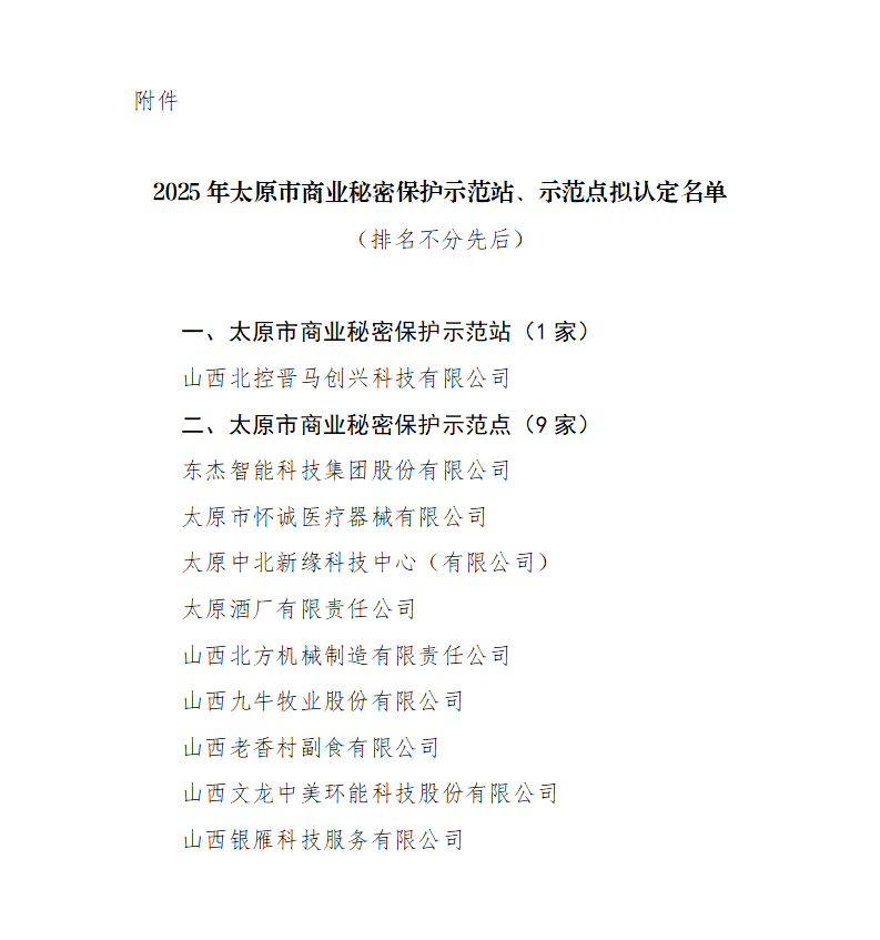 附件：2025年太原市商业秘密保护示范站、示范点拟认定名单_01.png
